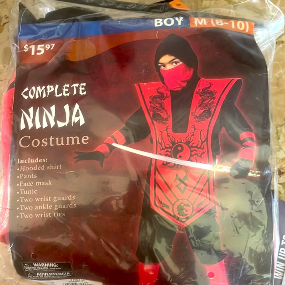Complete Ninja Costume